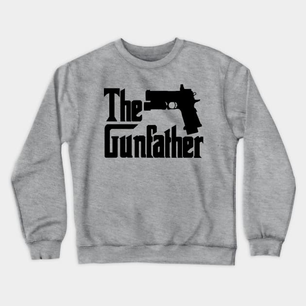 gunfather Crewneck Sweatshirt by 752 Designs